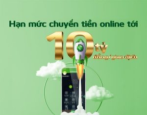 Hạn mức VCB có thể lên đến 10 tỷ với tài khoản ưu tiên